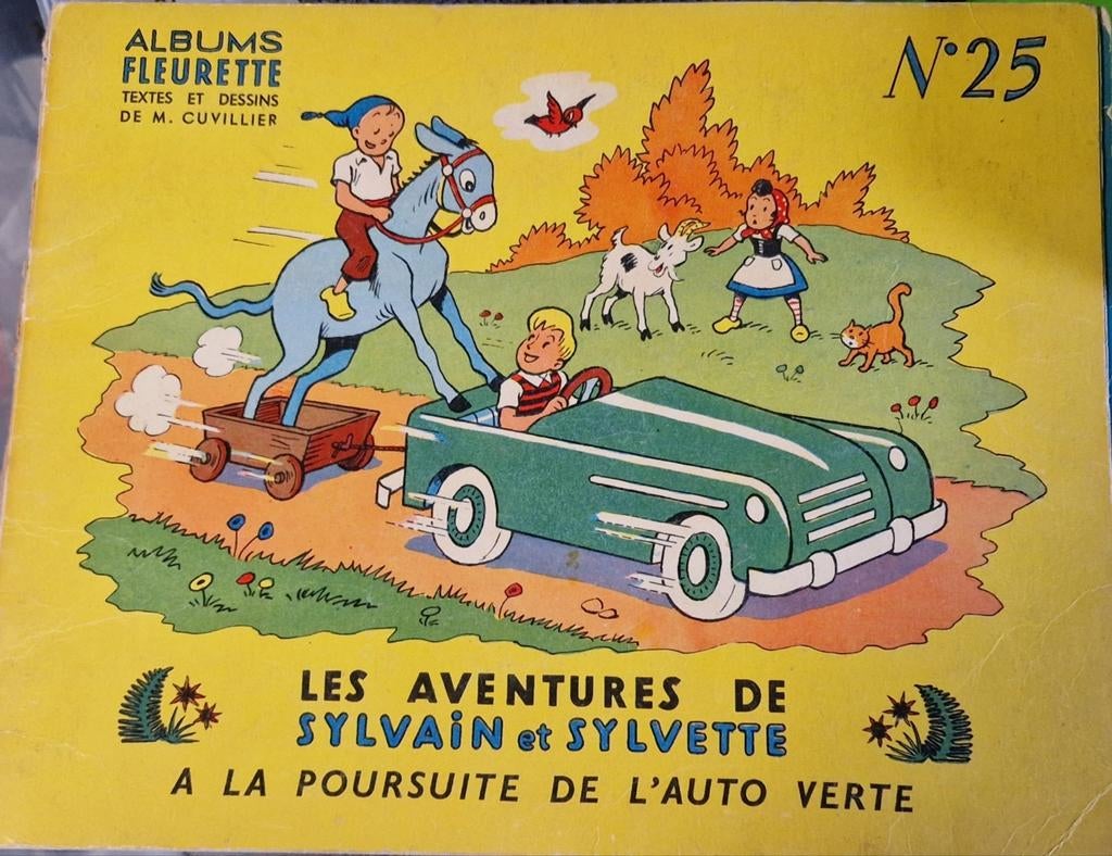 Les aventures de Sylvain et Sylvette, Livres, Enlèvement