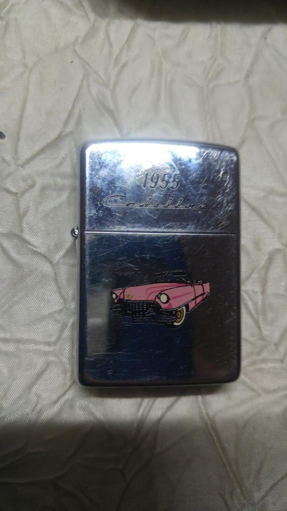 Vintage aansteker Zippo aansteker Cadillac 1955 B VII 30, Boeken, Ophalen of Verzenden, Zo goed als nieuw