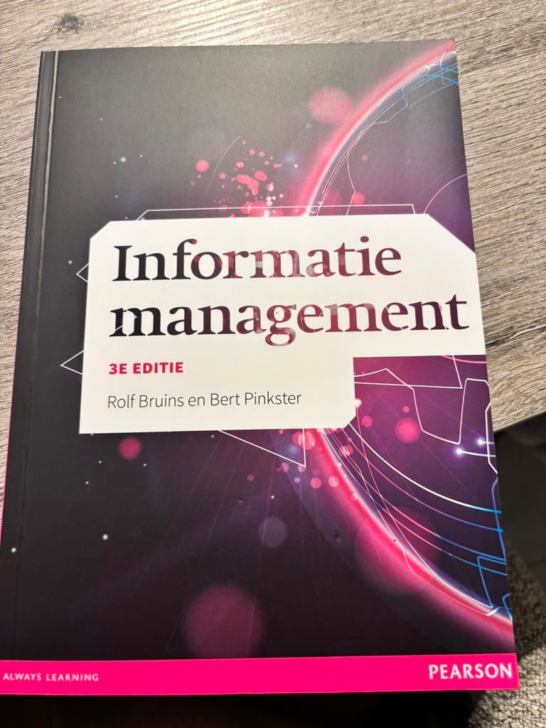 Nieuw! Informatiemanagement boek, Livres, Informatique & Ordinateur, Enlèvement ou Envoi, Neuf, Domaine spécialisé ou Industrie