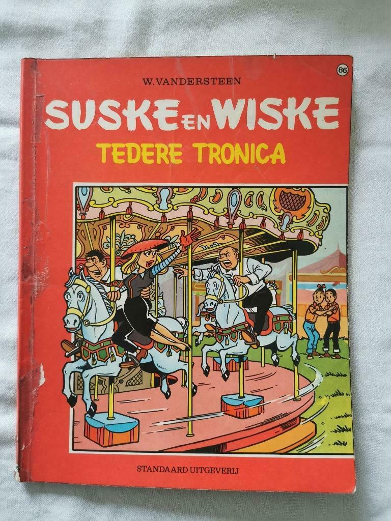 Suske en Wiske 86 - Tedere Tronica - 1968, Une BD, Enlèvement ou Envoi, Utilisé, Willy Vandersteen