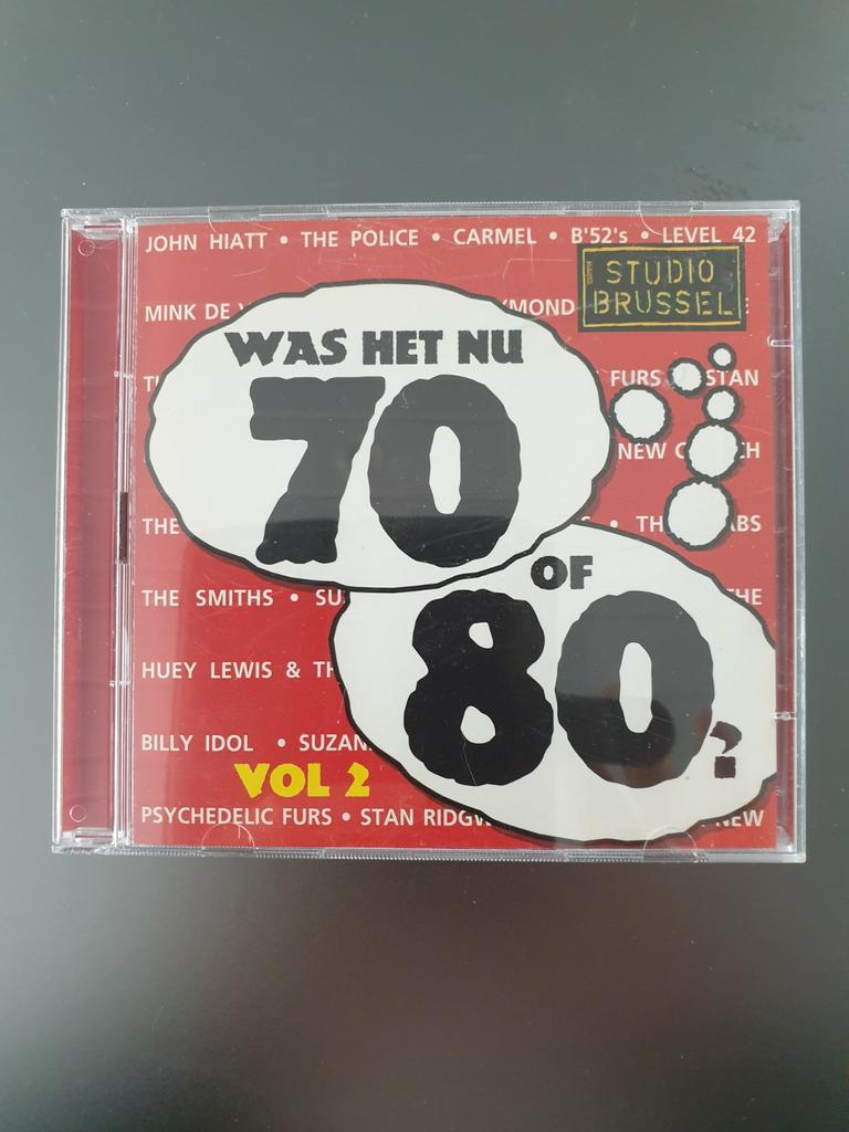 2CD  Was het nu 70 of 80? Studio Brussel, Cd's en Dvd's, Ophalen of Verzenden, Zo goed als nieuw
