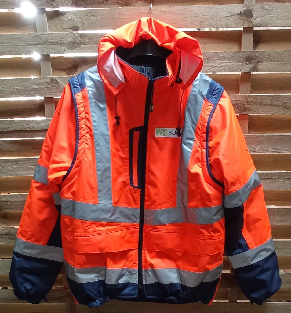 Blouson doublé veste de travail fluo, Enlèvement, Comme neuf, Femmes, Manteau