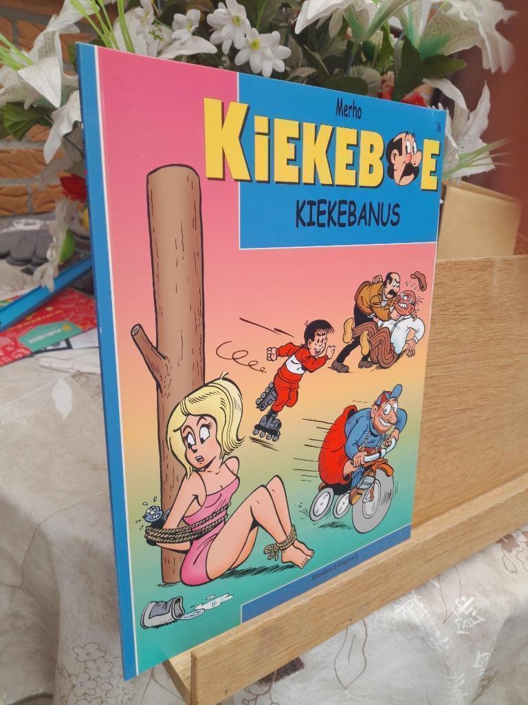 kiekeboe  nr 76 kiekebanus zeldzaam deeltje herdruk 2008, Boeken, Stripverhalen, Eén stripboek, Merho, Ophalen of Verzenden, Zo goed als nieuw
