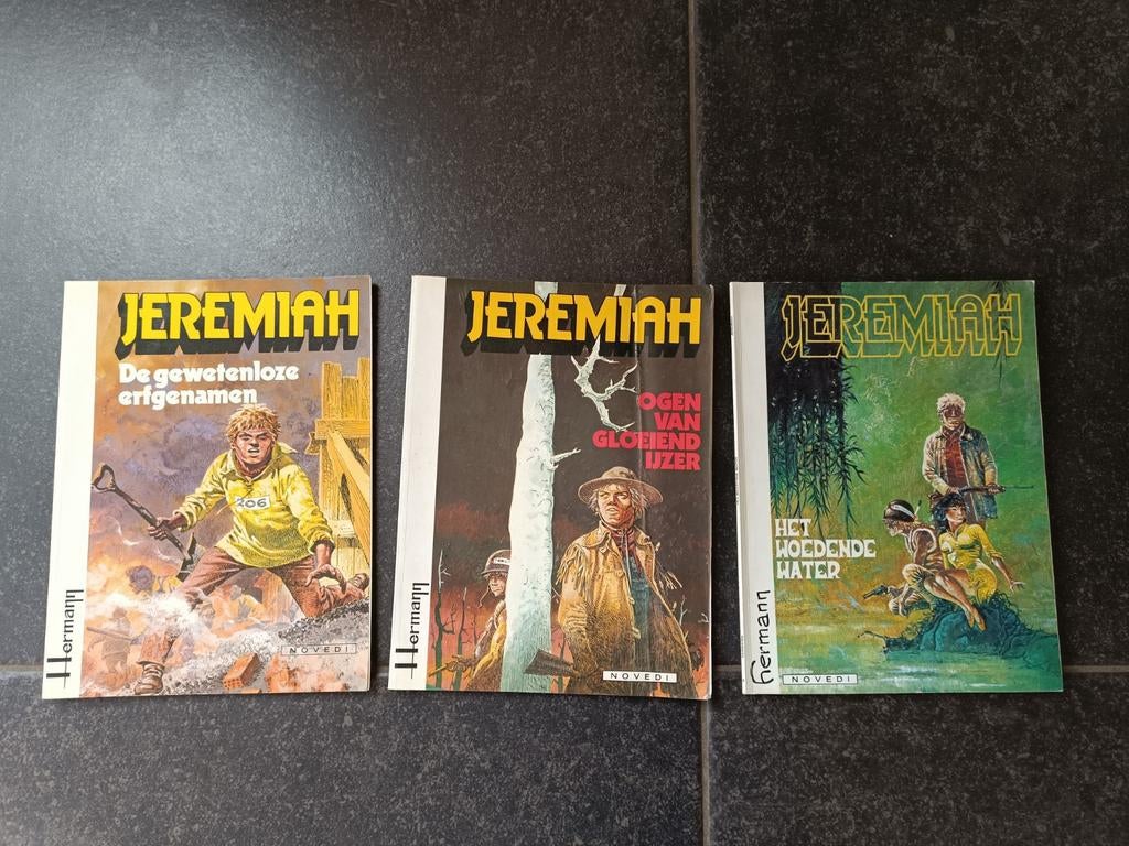 Hermann Jeremiah 3 strips, Boeken, Ophalen of Verzenden, Gelezen, Hermann