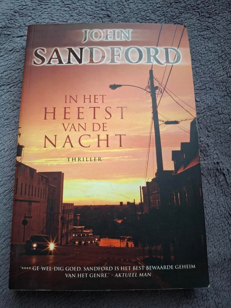 In het heetst van de nacht (John Sandford), Boeken, Ophalen of Verzenden, Zo goed als nieuw