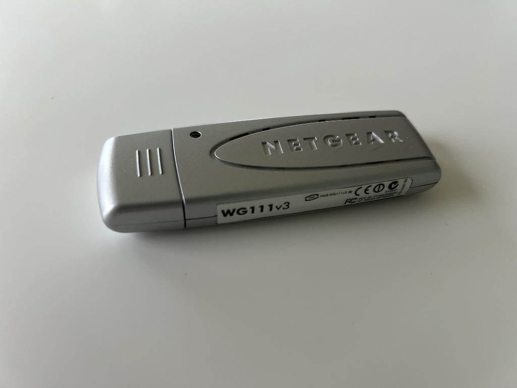 Adaptateur USB sans fil - NETGEAR WG111v3, Ophalen of Verzenden, Gebruikt