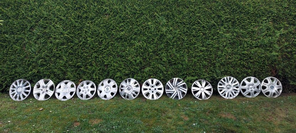 Enjoliveurs Opel, Peugeot, Citroën, Skoda, Toyota, VW, ..., Enlèvement ou Envoi, Utilisé