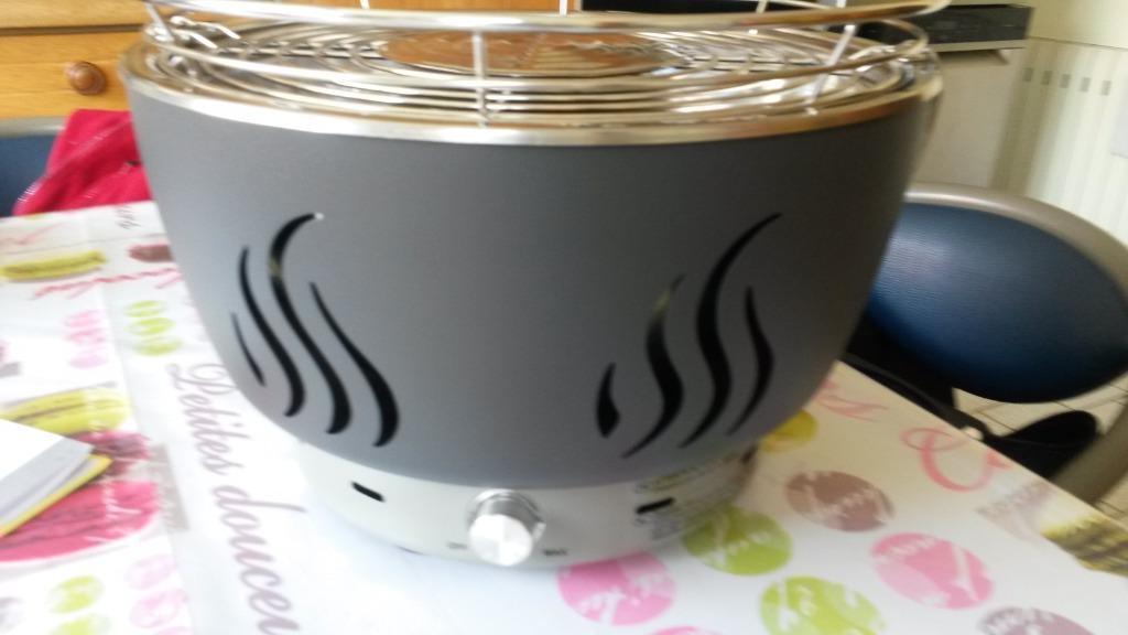 Barbecook Joya + plateau tournant + housse de transport, Tuin en Terras, Ophalen, Zo goed als nieuw, Barbecook