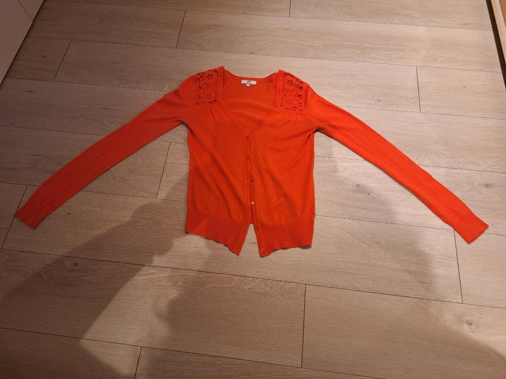 Zomergolfje, merk CKS, maat S, oranje, Kleding | Dames, Oranje, Ophalen of Verzenden, Maat 36 (S), CKS