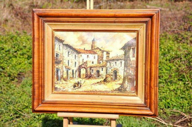 §  hst village j. cortes cadre bois, Ophalen of Verzenden