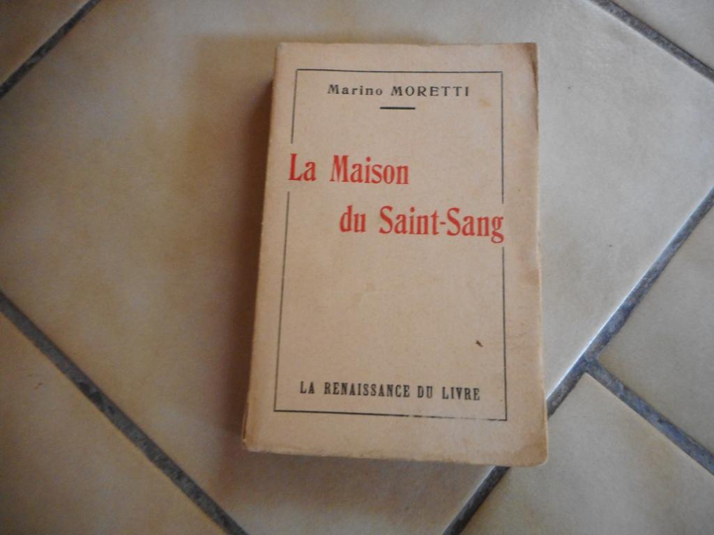 La maison du Saint-Sang de Marino Moretti, Enlèvement ou Envoi, Utilisé