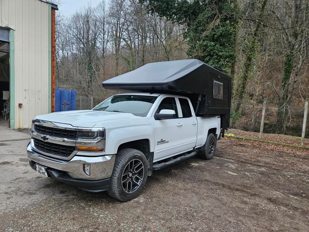 Camper Unit Amerikaanse pick-up, Caravans en Kamperen, Mobilhomes, Bedrijf, Tot en met 5