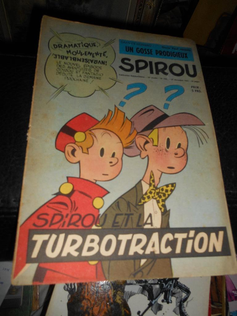Journal Spirou novembre 1952, Enlèvement ou Envoi