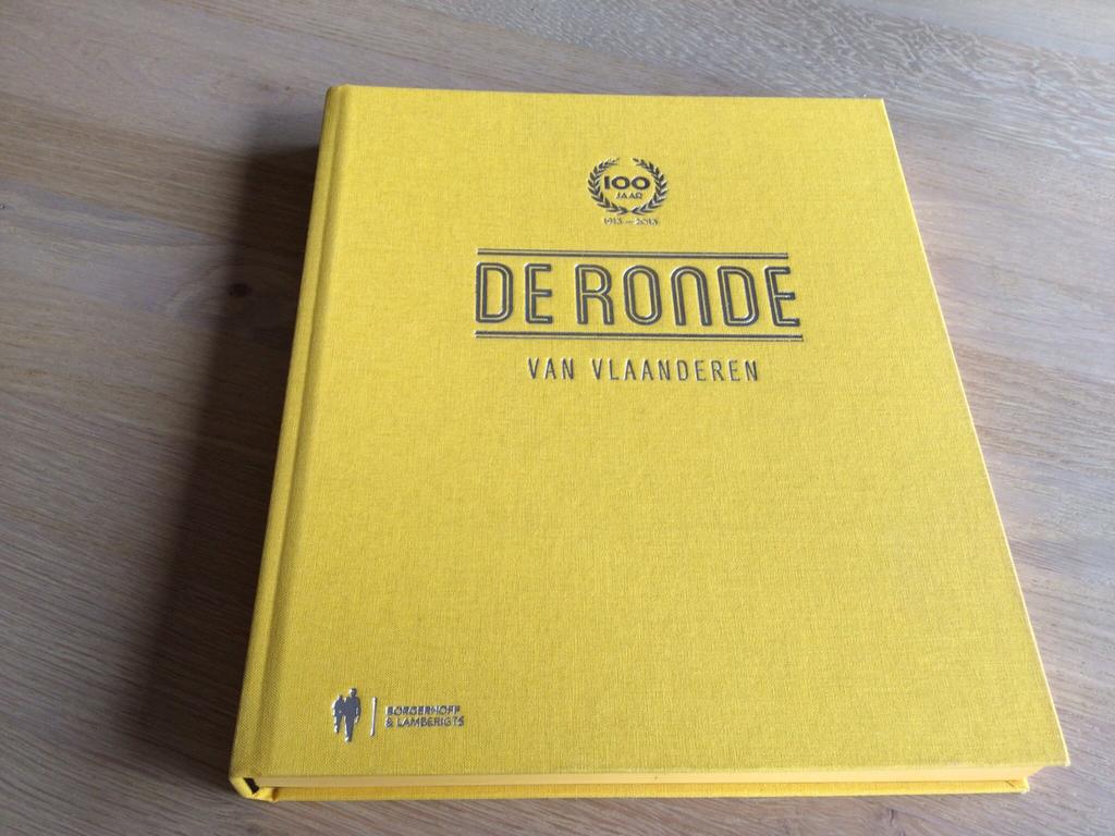 Boek 100 jr Ronde van Vlaanderen, Boeken, Lopen en Fietsen, Ophalen of Verzenden, Zo goed als nieuw, Schoonjans, Vandenbon
