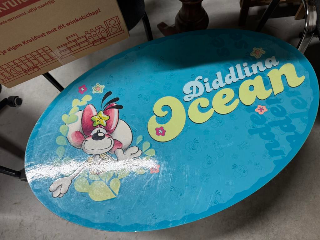 Diddle bord en kaft, Verzamelen, Ophalen, Zo goed als nieuw