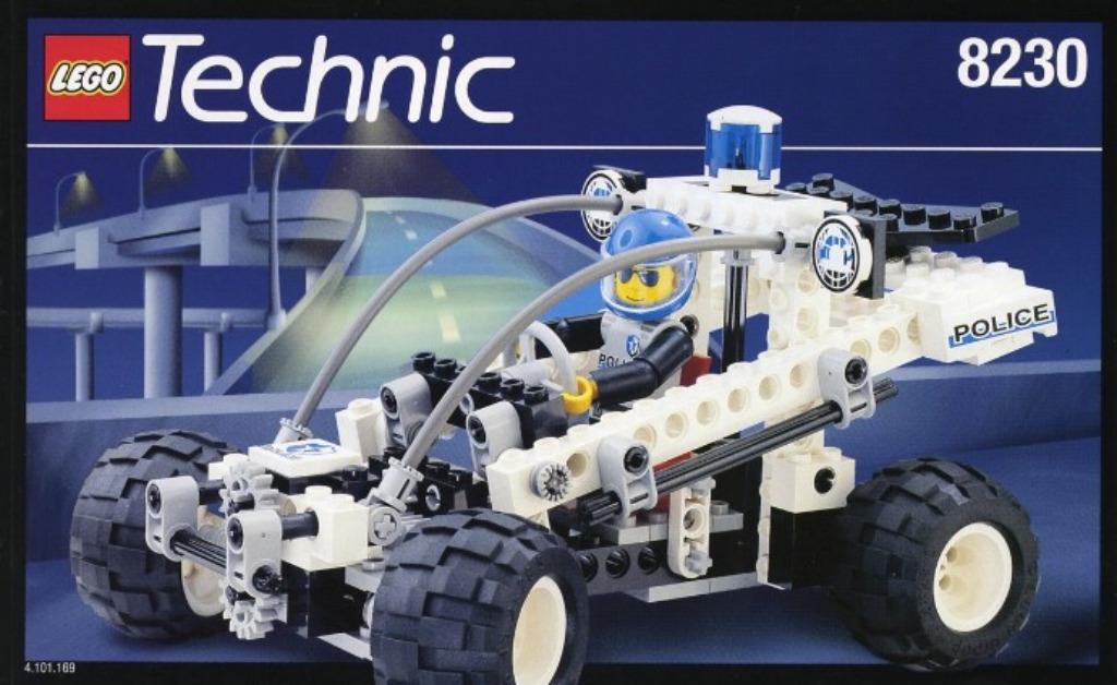 LEGO Technic Politie 8230 Coastal Cop Buggy, Kinderen en Baby's, Speelgoed | Duplo en Lego, Ophalen of Verzenden, Zo goed als nieuw