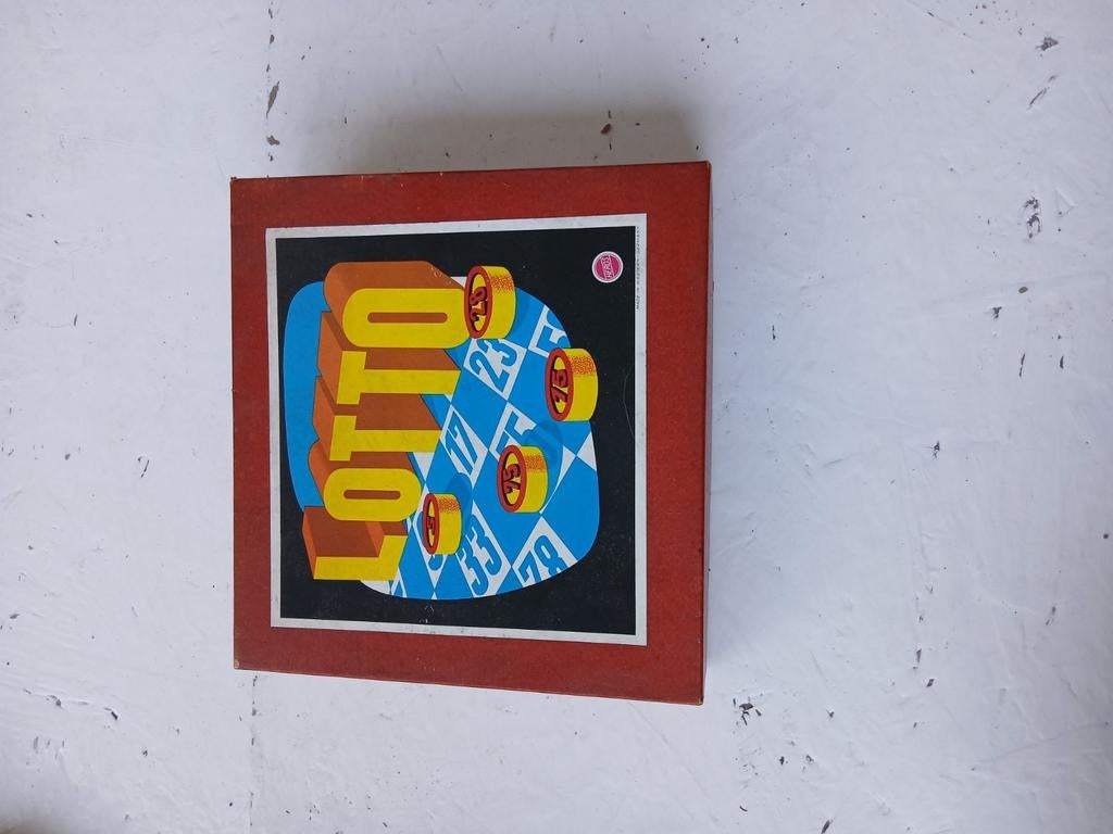 vintage lotto spel, Ophalen of Verzenden, Zo goed als nieuw