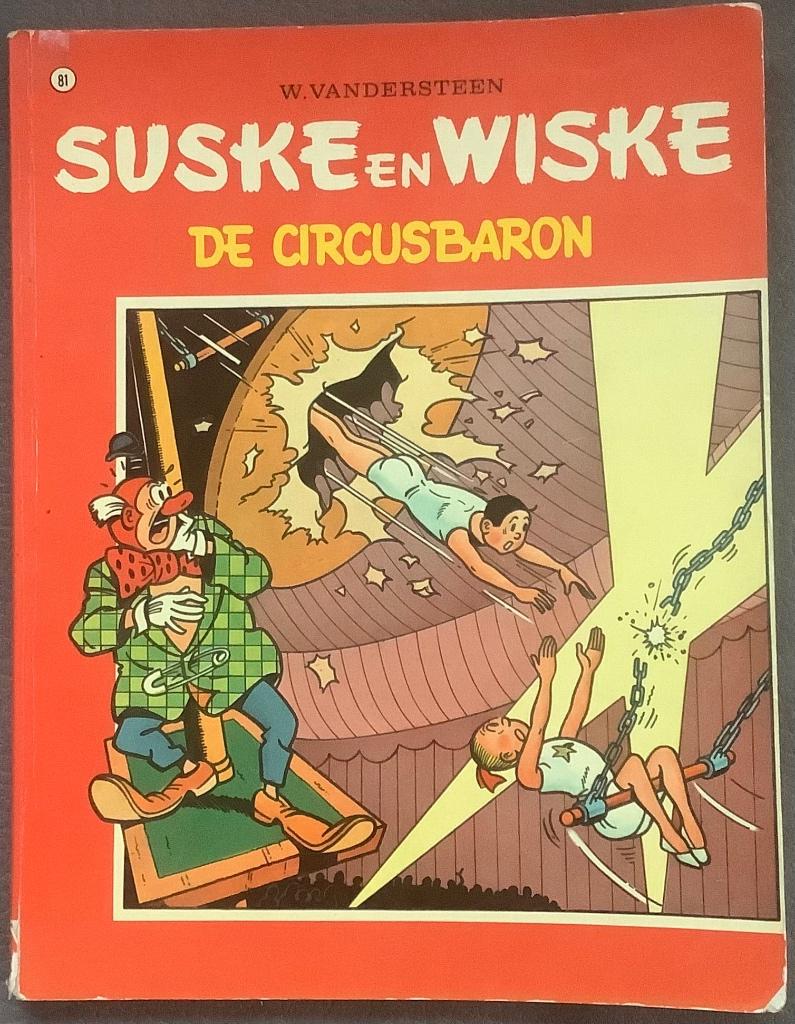 Suske en Wiske - De Circusbaron - 1966, Boeken, Stripverhalen, Eén stripboek, Ophalen of Verzenden