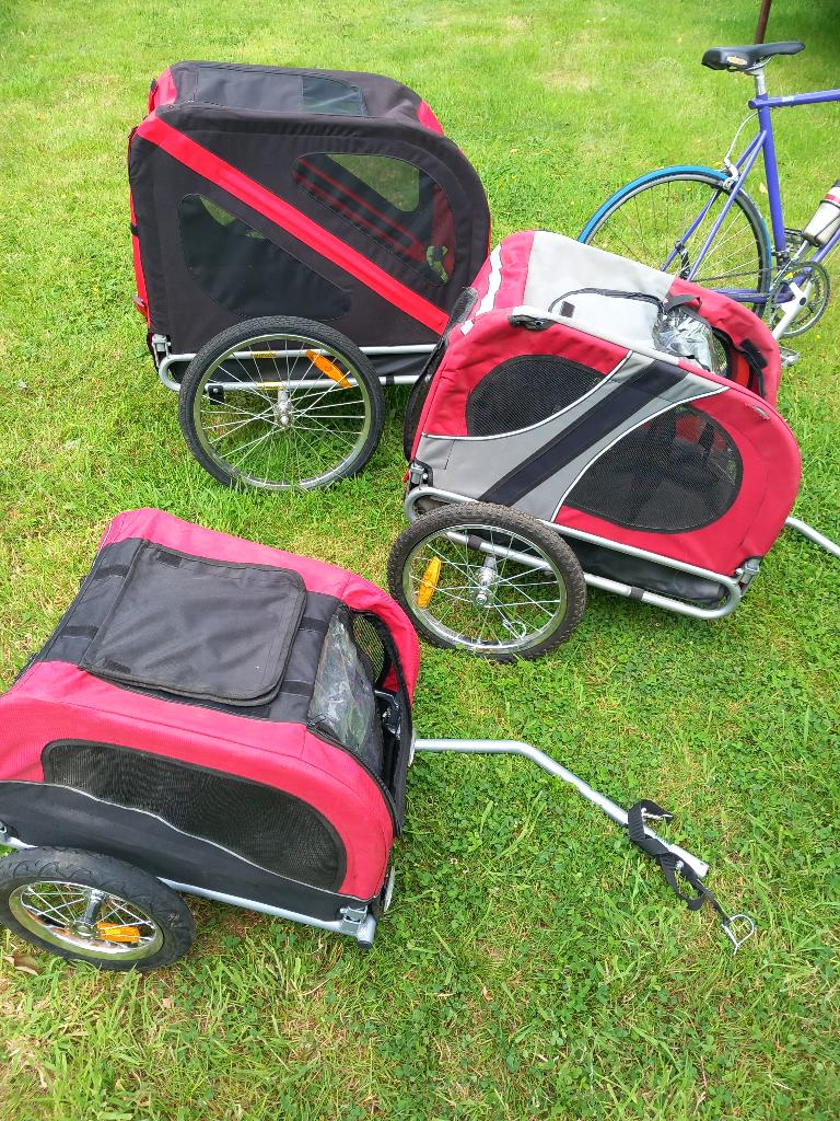 fietskar voor winkel of honden 3 formaten fietsaanhangwagen, Fietsen en Brommers, Ophalen of Verzenden