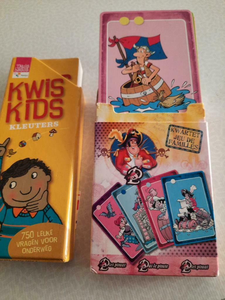 Kaart spel piet piraat of 750 vragen 1€stuk, Verzamelen, Ophalen, Zo goed als nieuw