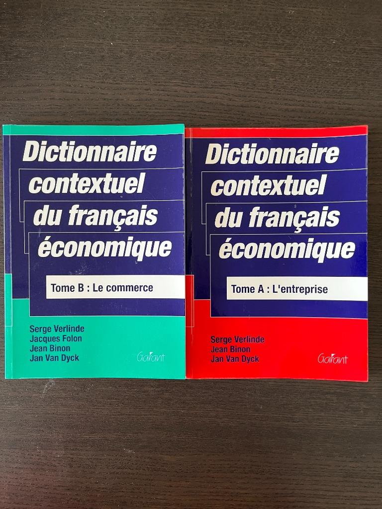 Dictionnaire contextuel du français économisue, Ophalen of Verzenden, Gelezen, Hoger Onderwijs