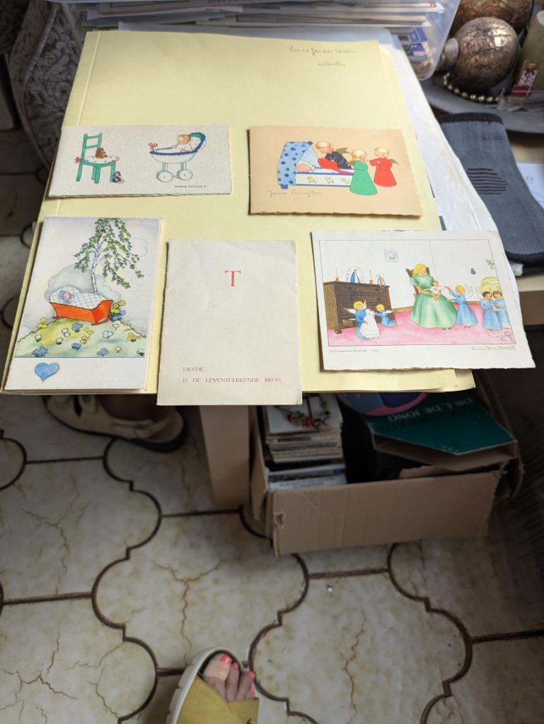 Geboortekaartjes 1945, Enlèvement ou Envoi, Avant 1970, Carte de naissance