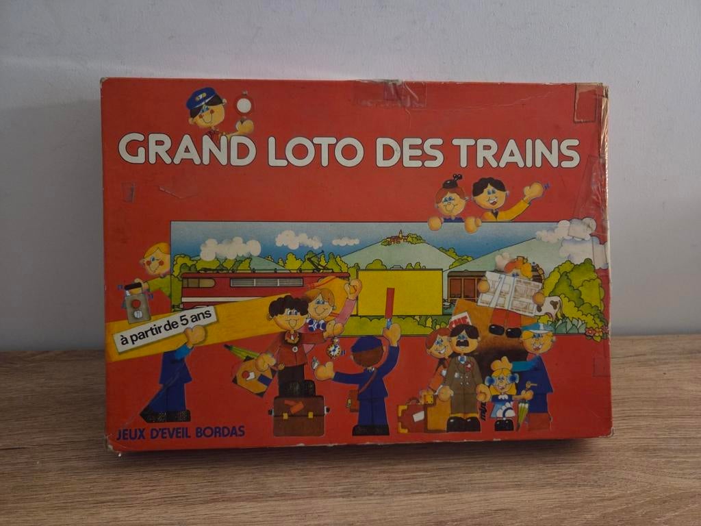 Grand Loto des Trains vintage, Enlèvement ou Envoi, Comme neuf
