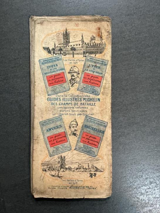 Des champs de Bataille carte Michelin, Collections, Enlèvement ou Envoi