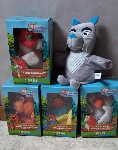 fabeltjeskrant handpoppen nieuw in doos, Ophalen of Verzenden, Zo goed als nieuw