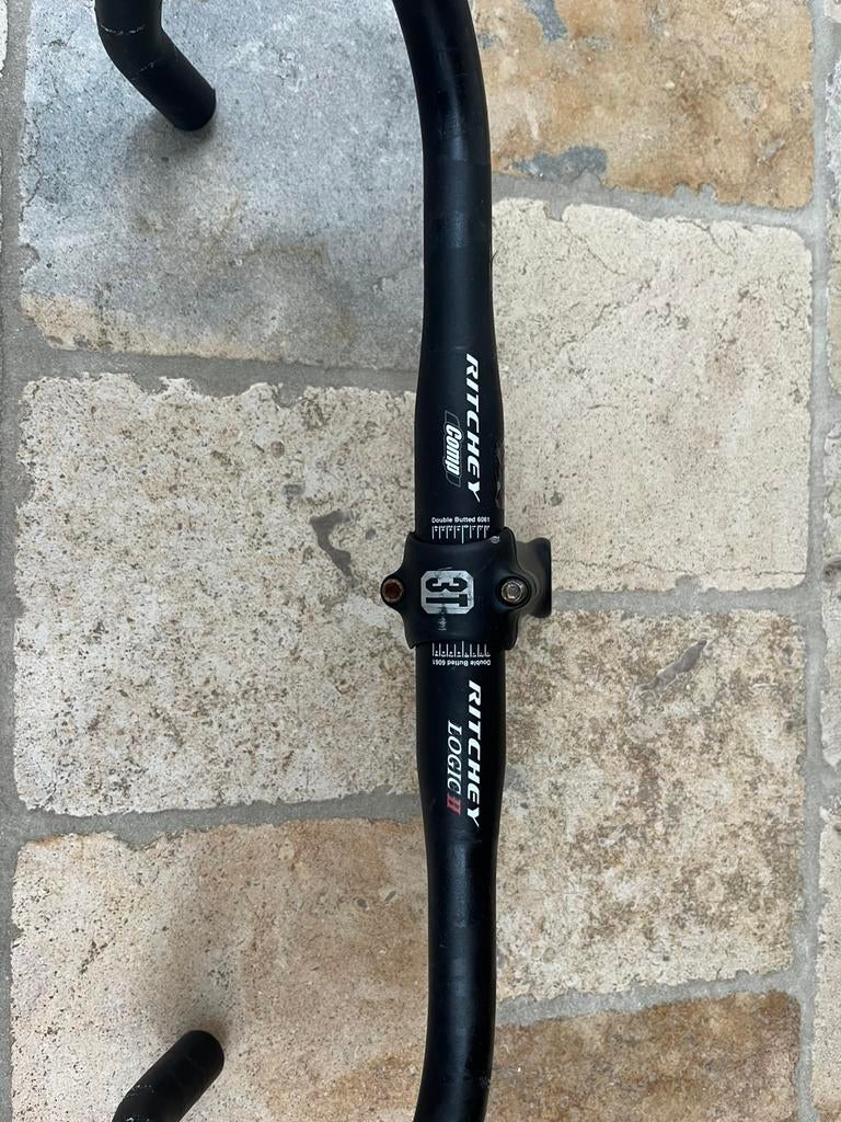 Ritchey Logic II stuur 44 cm met 3T vork Forgie XL 11 cm, Enlèvement ou Envoi, Utilisé, Guidon, Ritchey