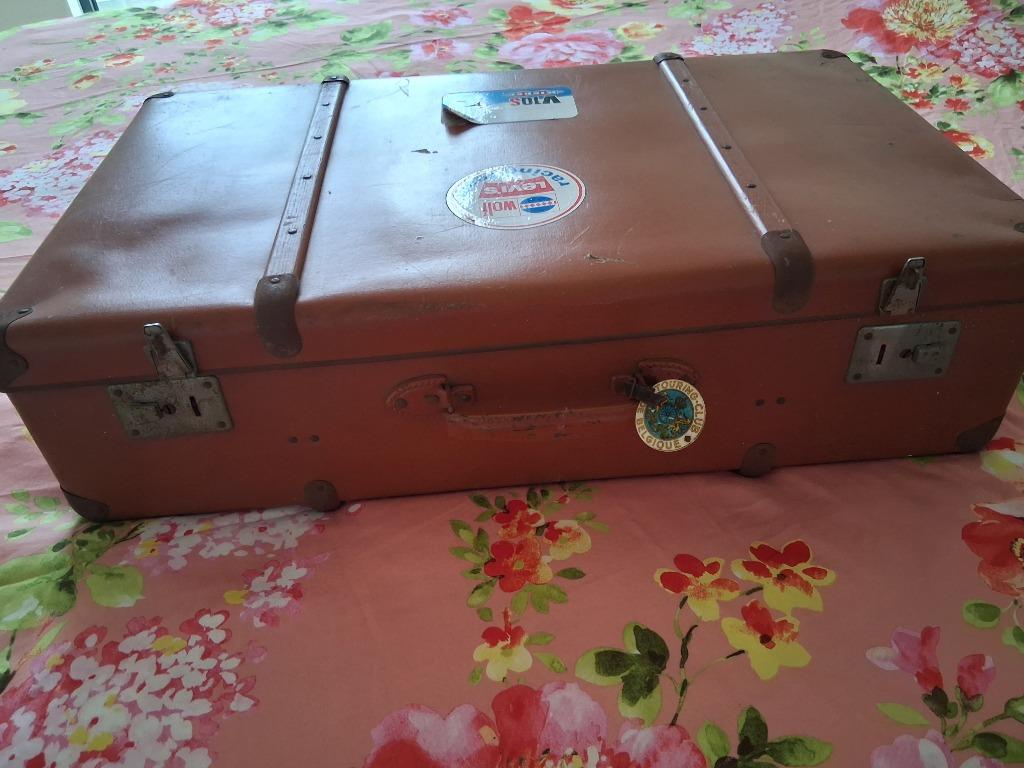 vintage valies, Antiek en Kunst, Ophalen of Verzenden