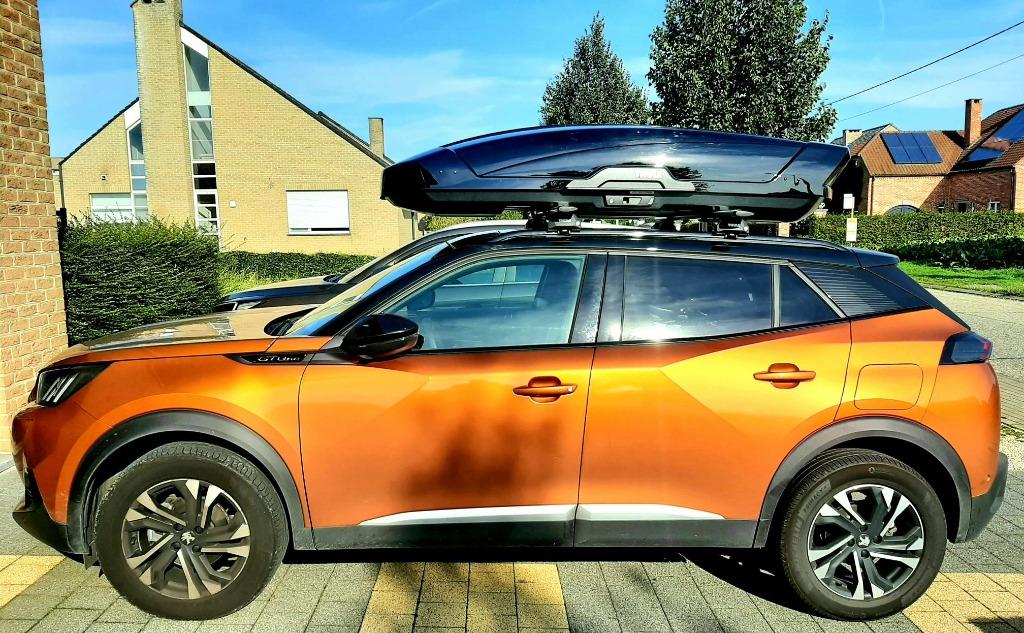 Te huur: Thule dakkoffer Motion XT XL met 500L inhoud, Auto diversen, Dakkoffers, Ophalen, Zo goed als nieuw