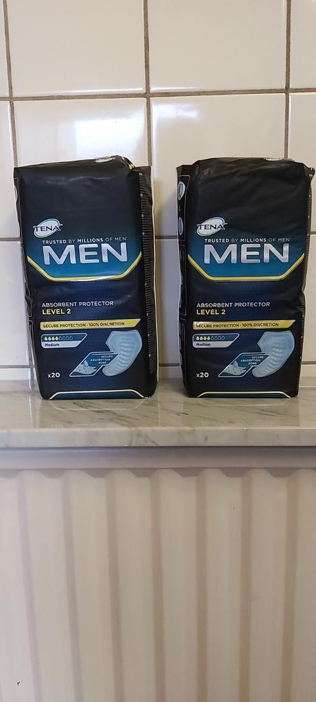 Protection hygiène TENA Men, Kleding | Heren, Overige Herenkleding, Zo goed als nieuw, Ophalen of Verzenden