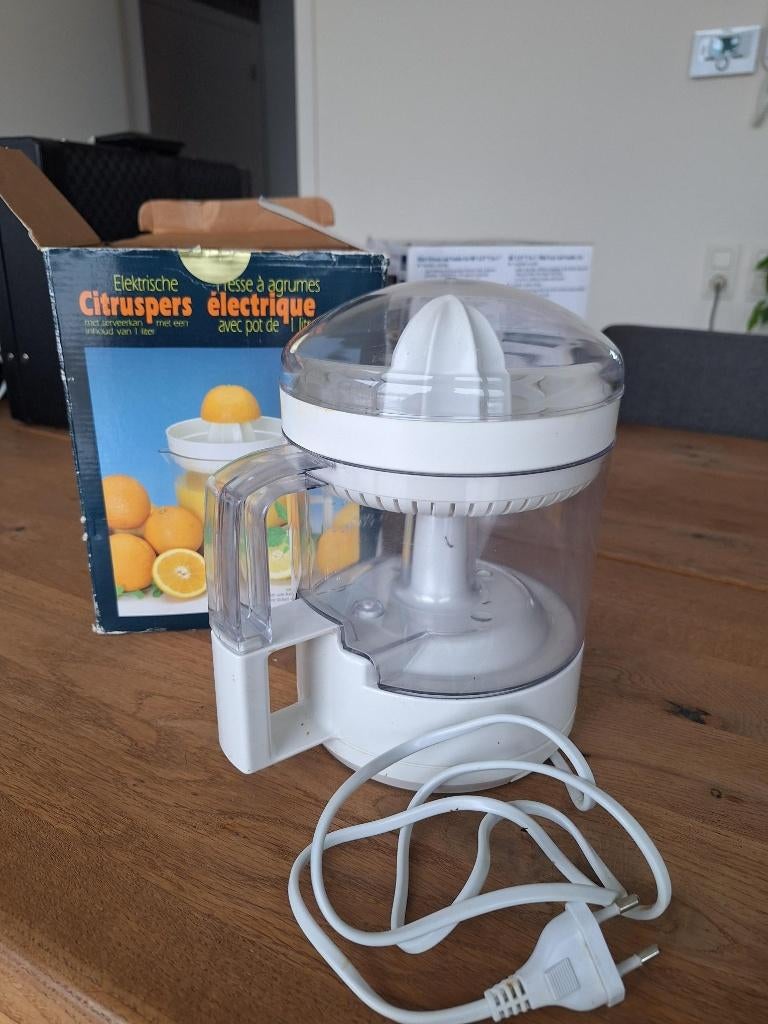 Elektrische citruspers, Ophalen, Zo goed als nieuw, Elektrisch, Citruspers