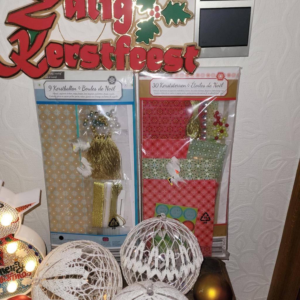 kerstgerief, Ophalen