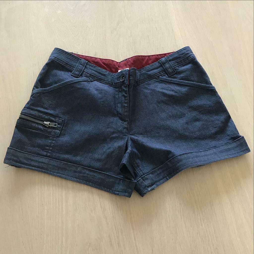 Donkerblauwe jeansshort - Decathlon - 36, Enlèvement ou Envoi, Taille 36 (S), Comme neuf, Decathlon