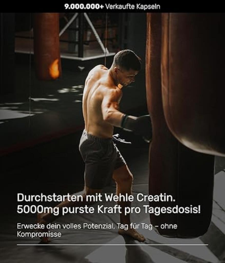 Booster d'entraînement hautement dosé Creatin LIVRAISON GRAT, Envoi, Neuf, Poudre ou Boisson