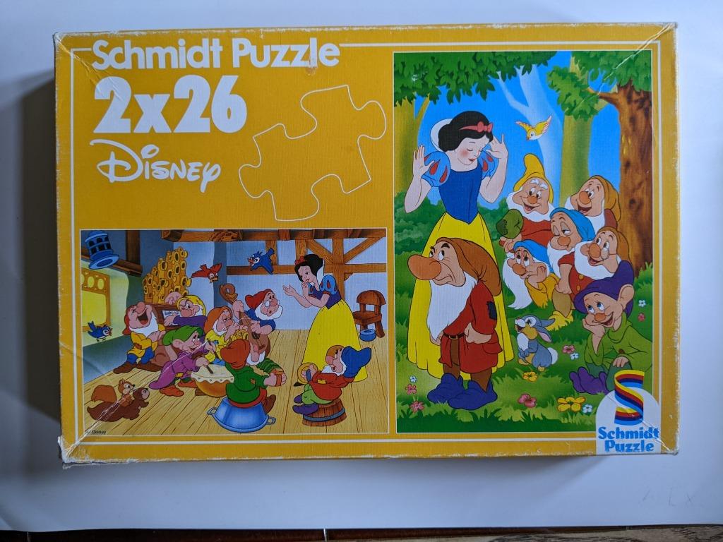Puzzel Sneeuwwitje, Ophalen, 10 tot 50 stukjes, Gebruikt, 4 tot 6 jaar