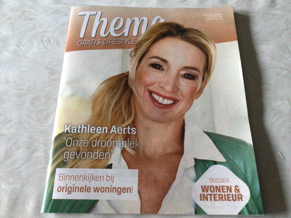 Thema boekje K3 Kathleen Aerts onze droomplek gevonden Afrik, Verzamelen, Ophalen of Verzenden
