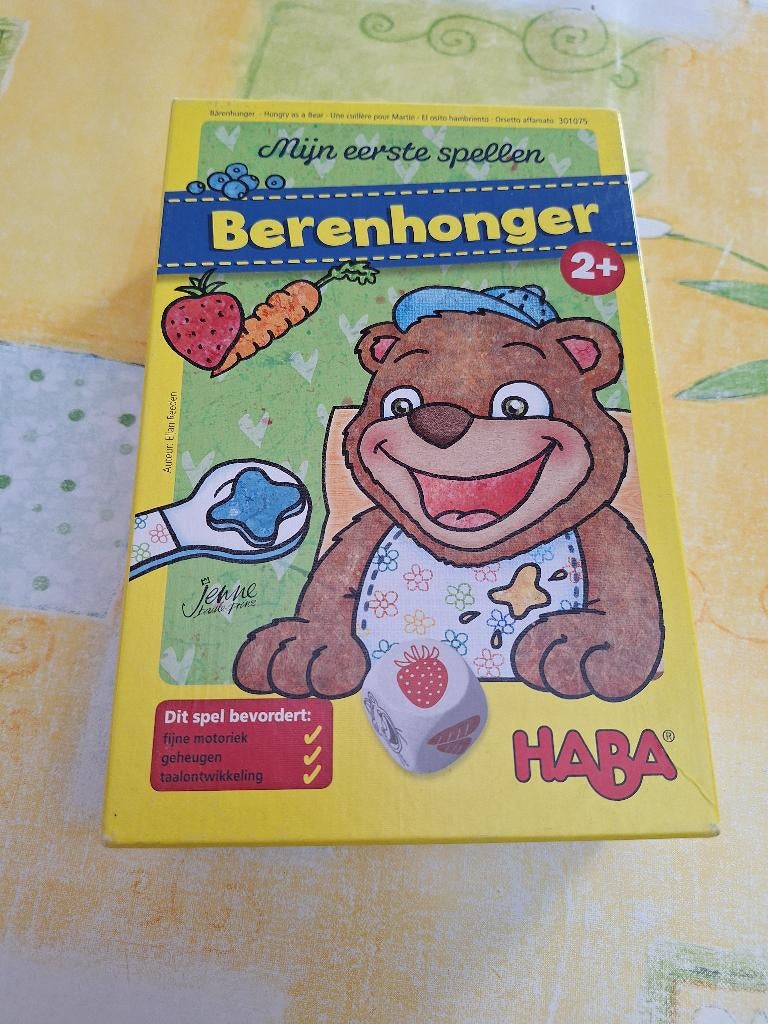 spel Berenhonger - Haba 2+, Een of twee spelers, Ophalen, Gebruikt, HABA