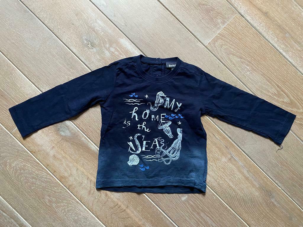Longsleeve maat 86 in nieuwstaat., Ophalen of Verzenden, Zo goed als nieuw, Jongetje of Meisje, Shirtje of Longsleeve