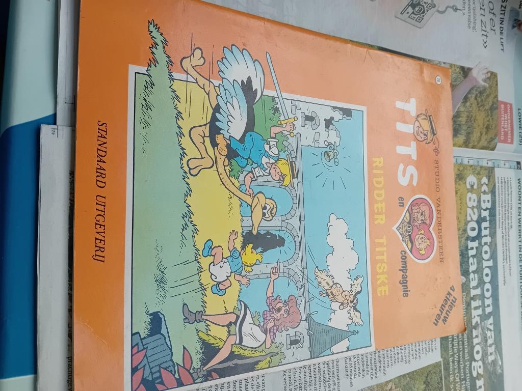 Tits ridder titske, Boeken, Eén stripboek, Ophalen, Gelezen