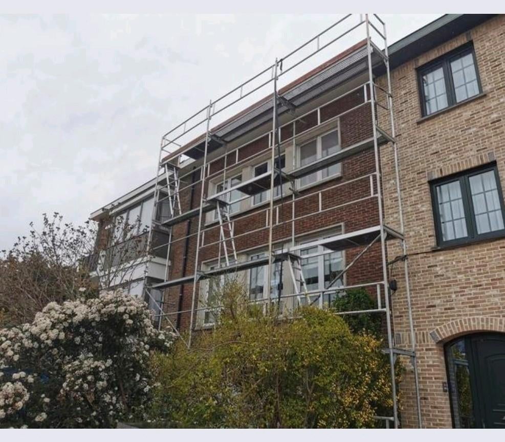 PROMO!! 42 m² gevelstelling layher blitz te koop, Ophalen, Zo goed als nieuw