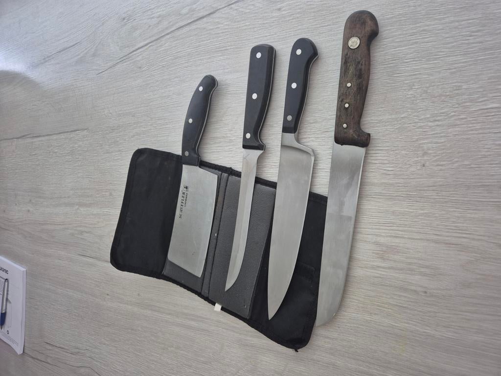 Couteaux de cuisine, Maison & Meubles, Enlèvement, Utilisé