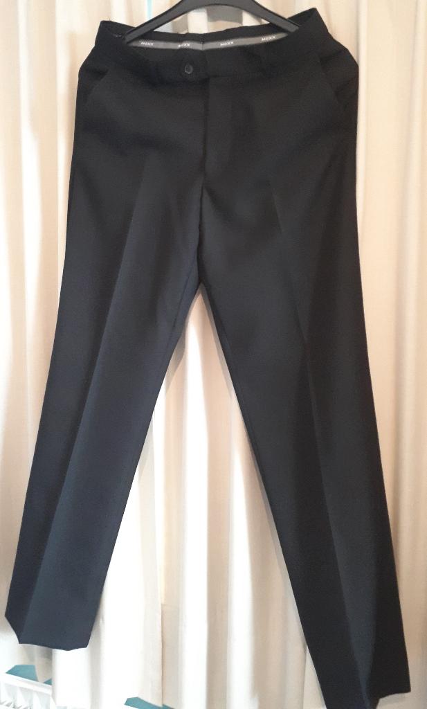 zwart geklede kostuum broek heren, Ophalen, Maat 46 (S) of kleiner, Zwart