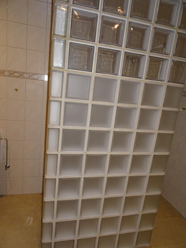 120 pierres de verre, pour la plupart transparentes, nervuré, Bricolage & Construction, Enlèvement