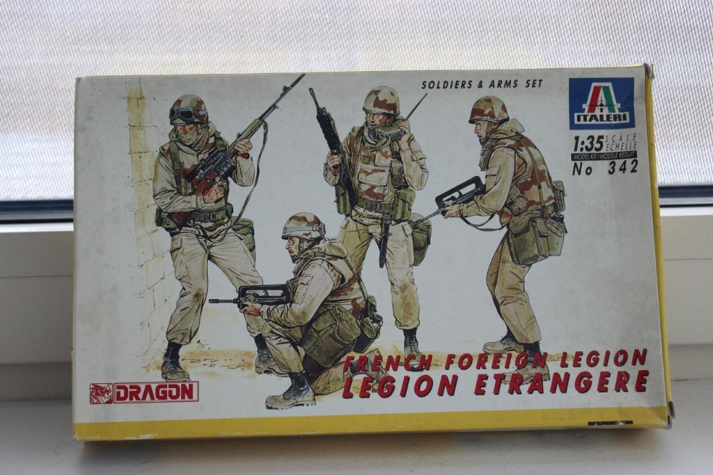 BÂTIMENT MODÈLE 1/35 DE LA LÉGION ÉTRANGÈRE FRANÇAISE, Enlèvement ou Envoi