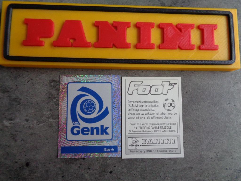 PANINI FOOTBALL 2012 RACING GENK STICKER  BADGE VOETBAL , Verzenden, Nieuw, Sticker
