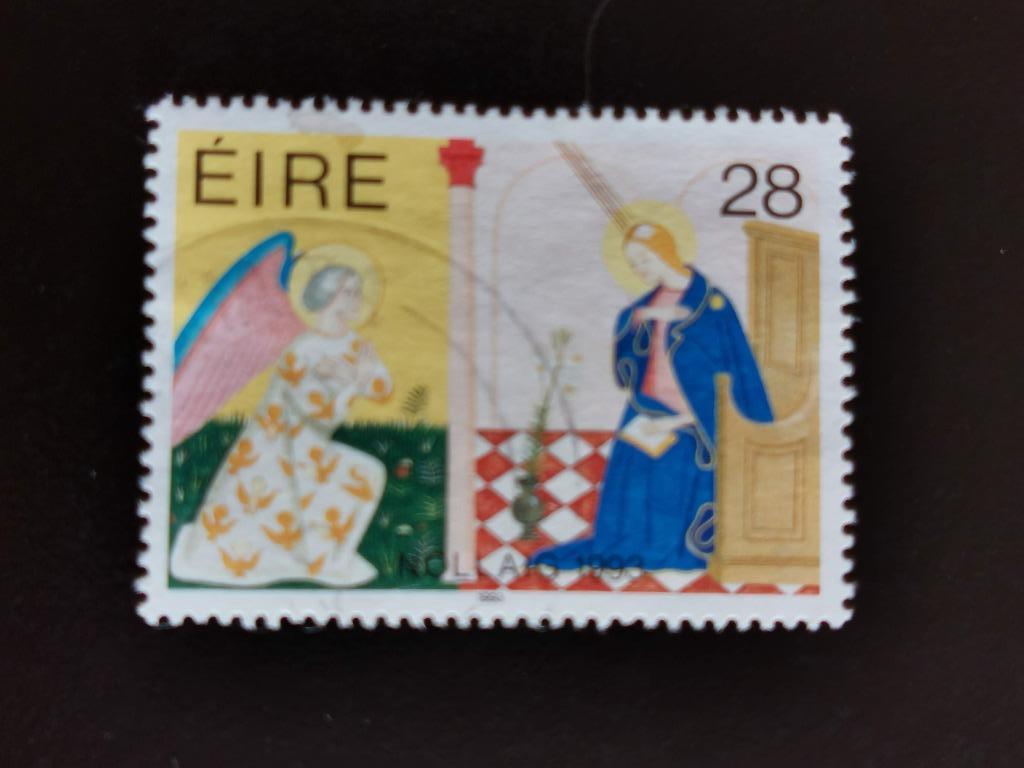 Ierland 1993 - Kerstmis, Postzegels en Munten, Postzegels | Europa | Overig, Ophalen of Verzenden, Ierland, Gestempeld
