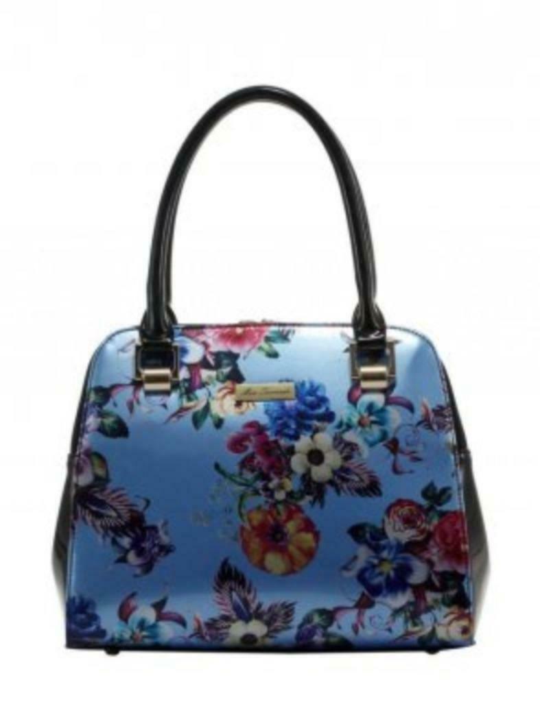 Sac à main Miss Serenade Flowers NOUVEAU, Enlèvement ou Envoi, Neuf, Bleu, Sac à main